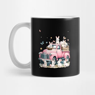 Easter Bunny Truck Mamaw Mothers Day Mug